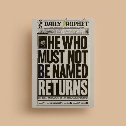 Daily Propet | #09 | Harry Potter Poster